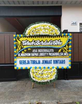 Papan Bunga Duka di Campursalam